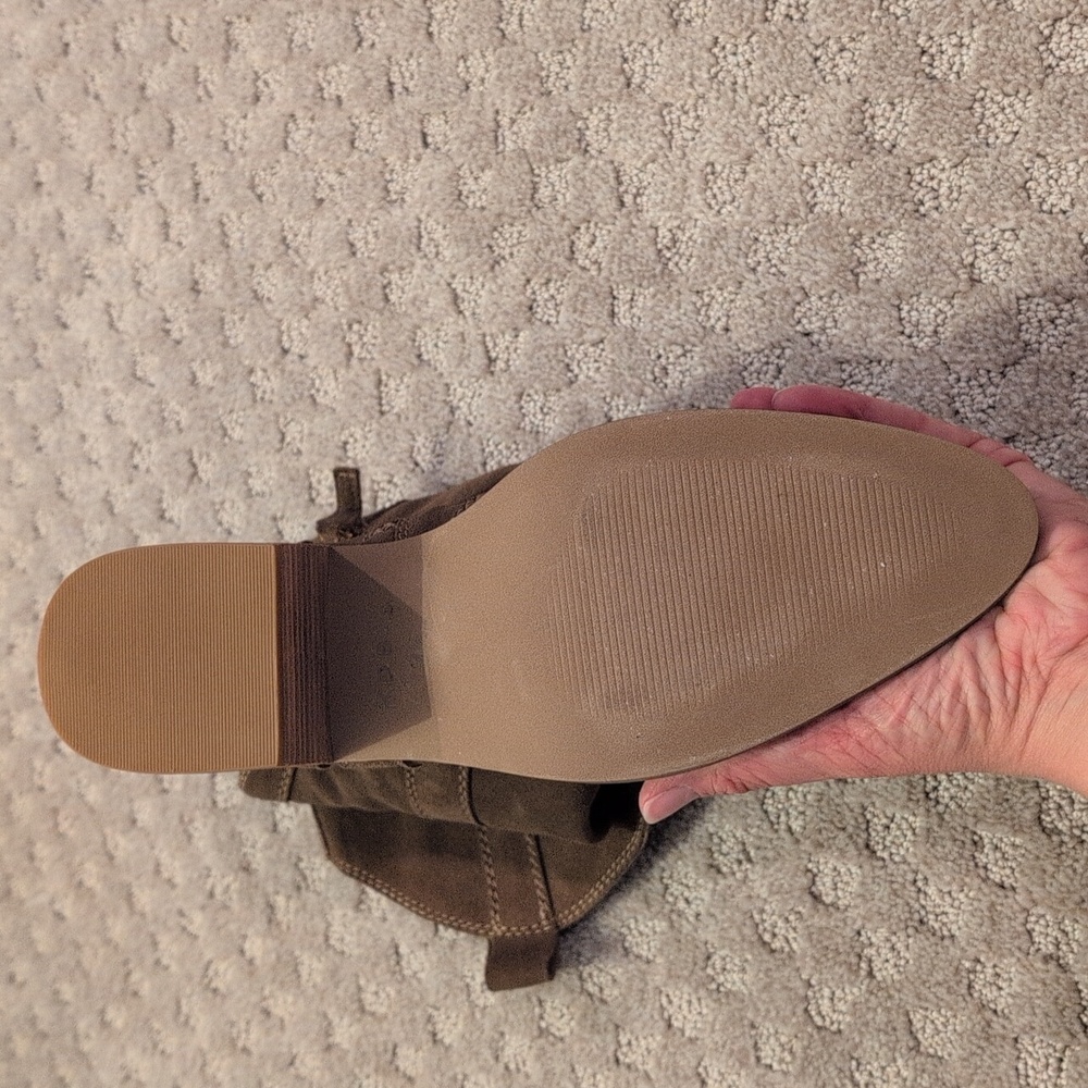 Kelsi Dagger Brooklyn Echo  Suede  Tall Western Boots, Anthropologie - Picture 6 of 14